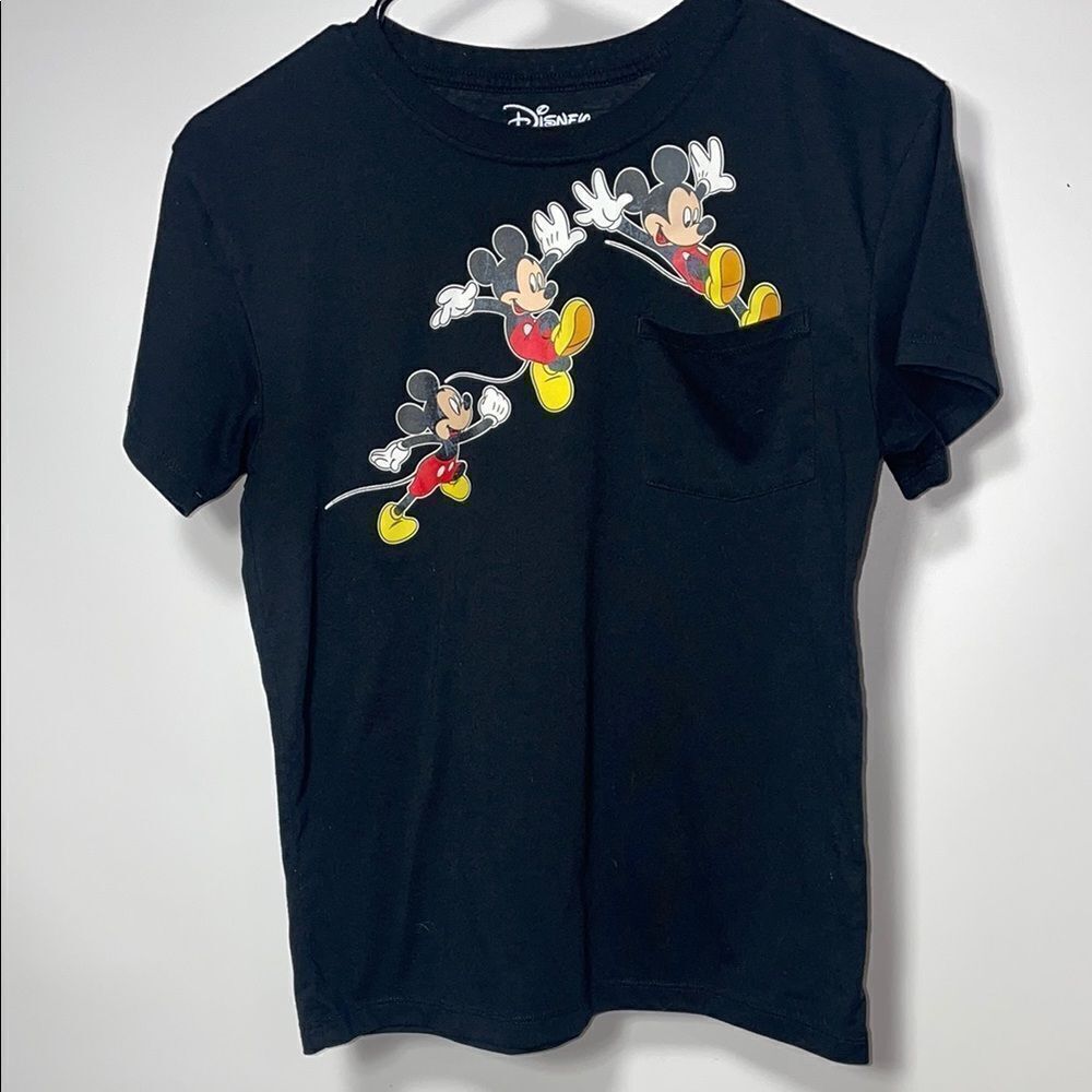 Disney Kids Black Mickey Mouse T-Shirt